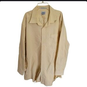 Men’s button down dress shirt by L.L Bean. Size 18-33 XL